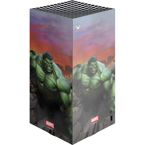 Marvel Enraged Hulk XBox Series X Digital Edition Console Skin